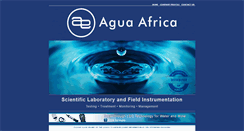 Desktop Screenshot of aguaafrica.co.za