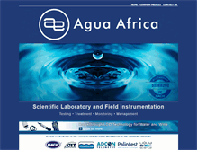 Tablet Screenshot of aguaafrica.co.za